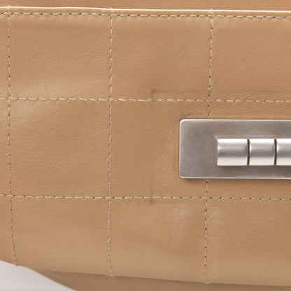 Chanel Calfskin Square Stitched Mademoiselle Shoulder Bag Tan 13 of 16