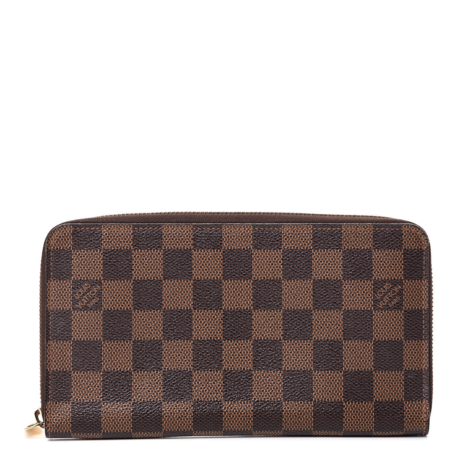 Louis Vuitton Damier Ebene Zippy Organizer Wallet 1 of 9