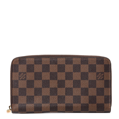 Louis Vuitton Damier Ebene Zippy Organizer Wallet 1 of 9