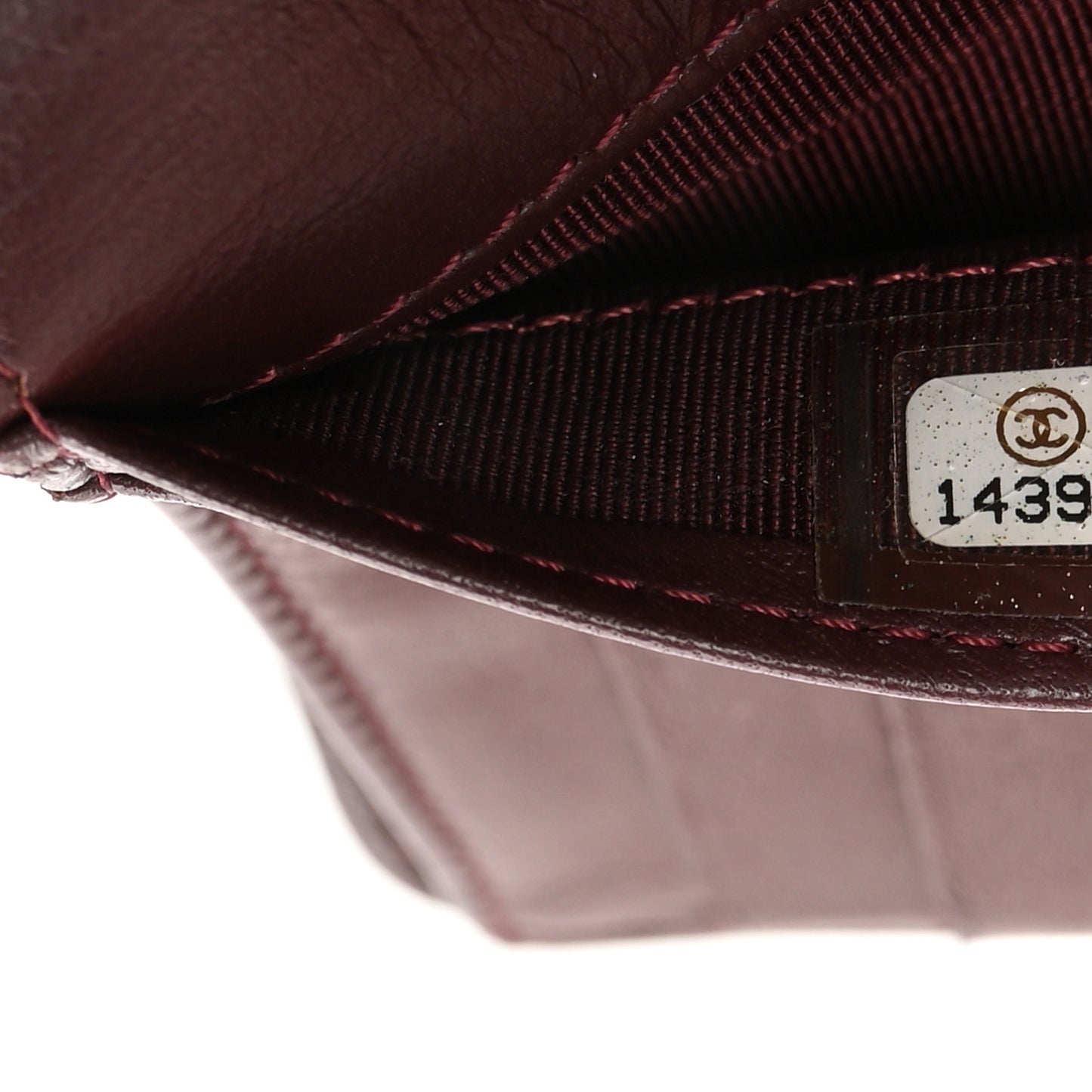 Lambskin Quilted Zipped Pocket Wallet Black