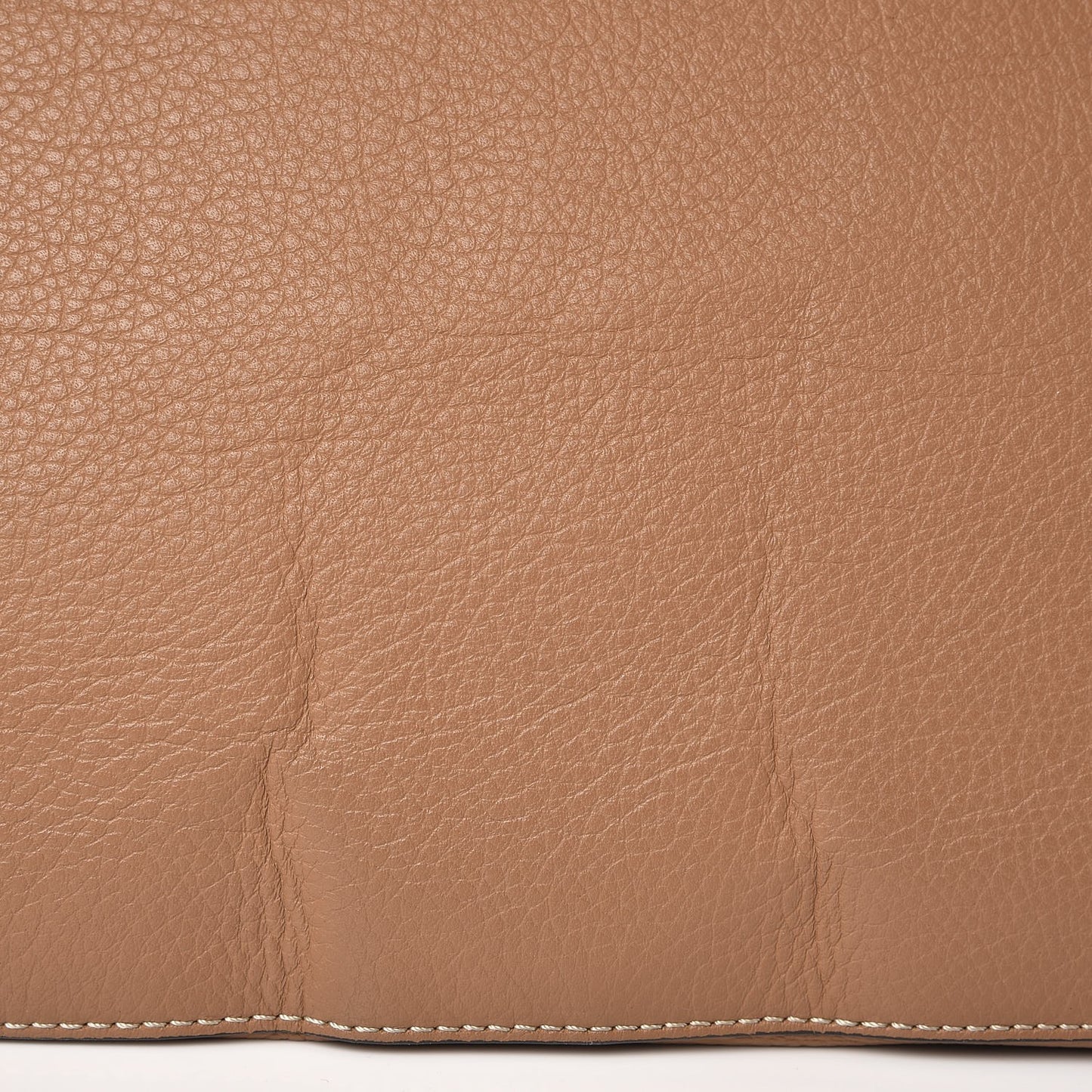 Calfskin Large New Marcie Tote Nut