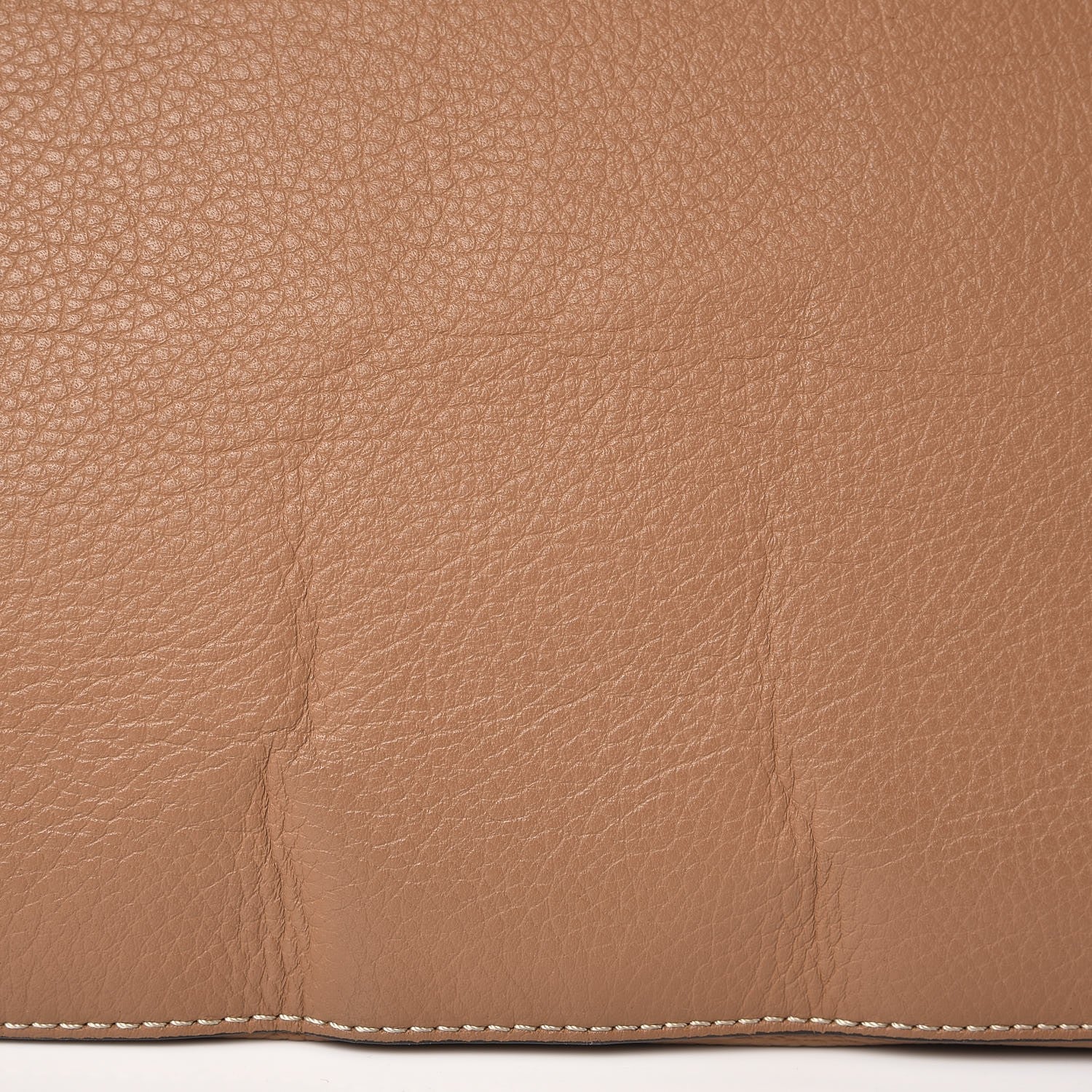Chloe Calfskin Large New Marcie Tote Nut 8 of 9