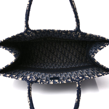 Christian Dior Oblique Book Tote Blue Multicolor 10 of 17