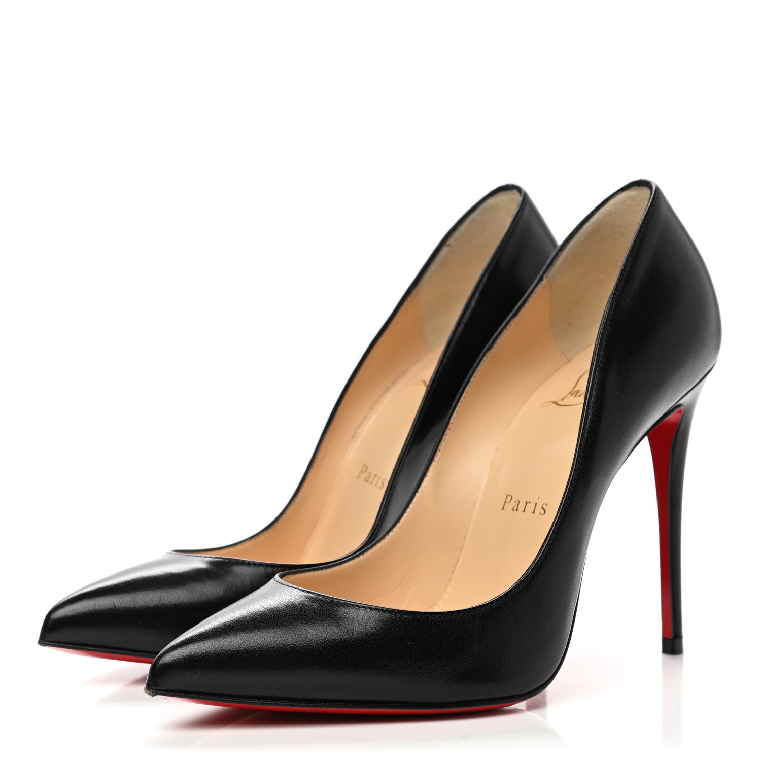 Christian Louboutin Kid Pigalle Follies 100 Pumps 36 Black 3 of 11