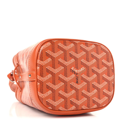 Goyard Goyardine Petit Flot Mini Bucket Bag Orange 3 of 9