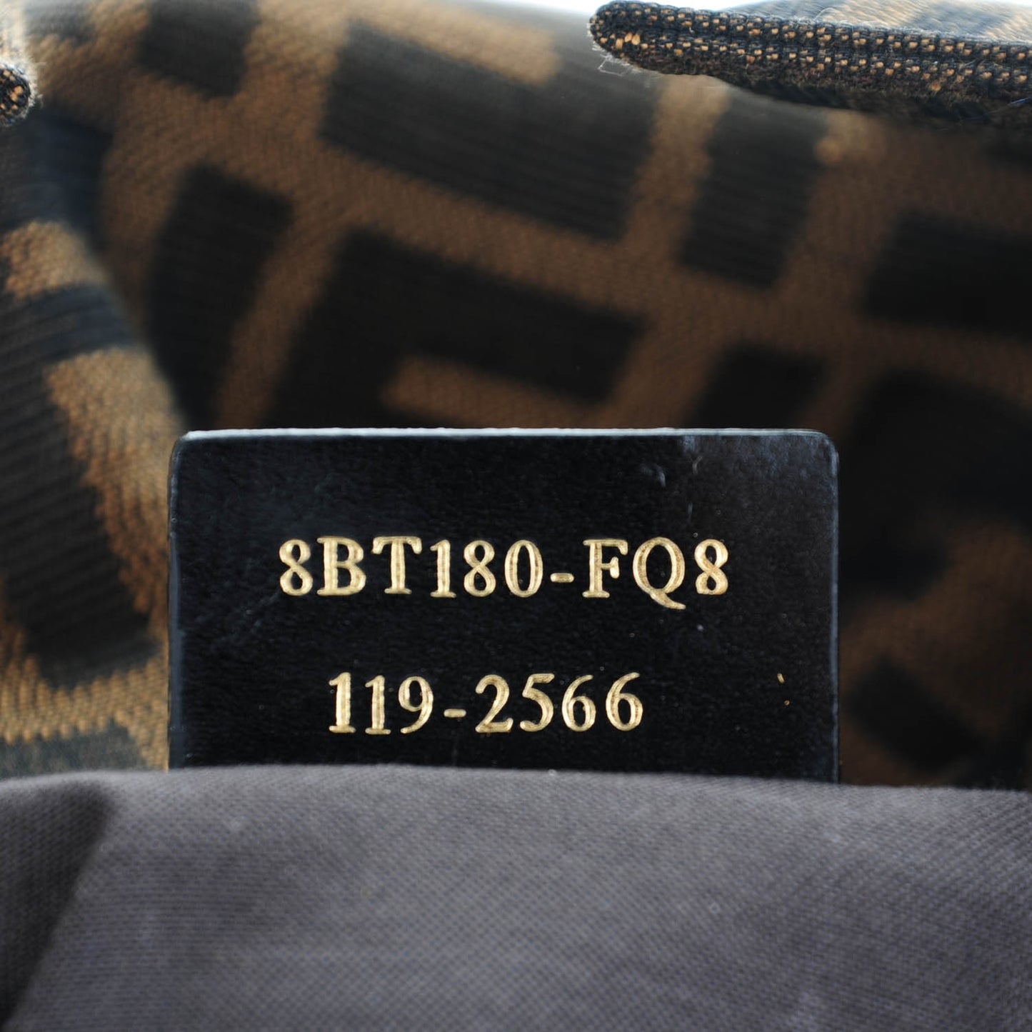 Zucca Clutch Tobacco
