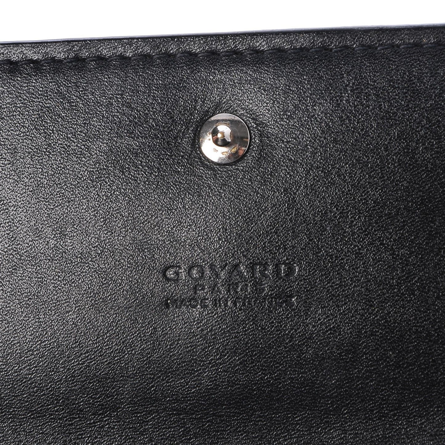 Goyardine Varenne Long Wallet Black