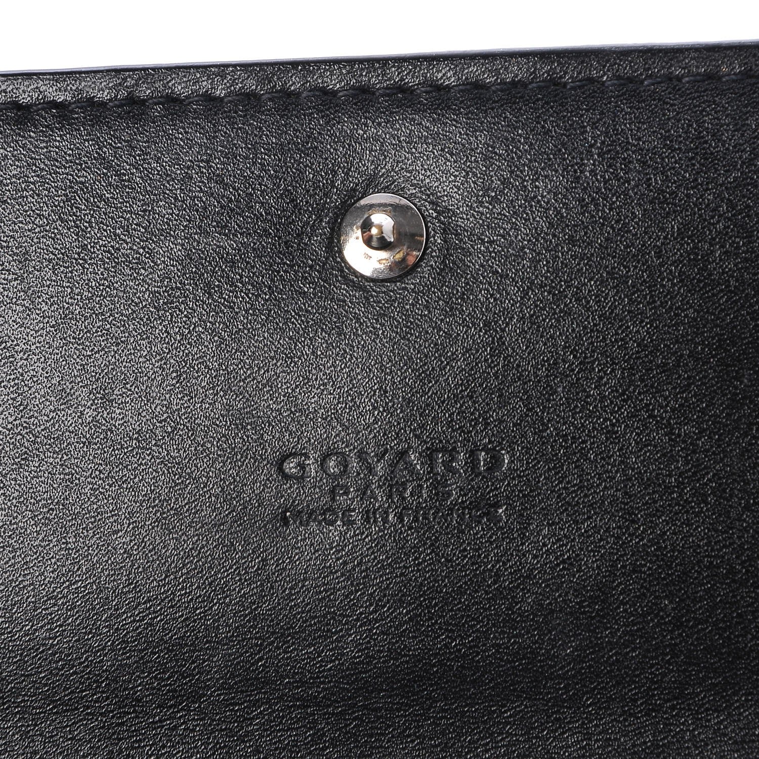 Goyard Goyardine Varenne Long Wallet Black 6 of 7