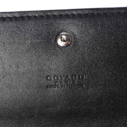 Goyard Goyardine Varenne Long Wallet Black 6 of 7