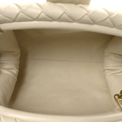 Bottega Veneta Nappa Intrecciato Teen The Lauren 1980 Clutch With Chain String 5 of 9