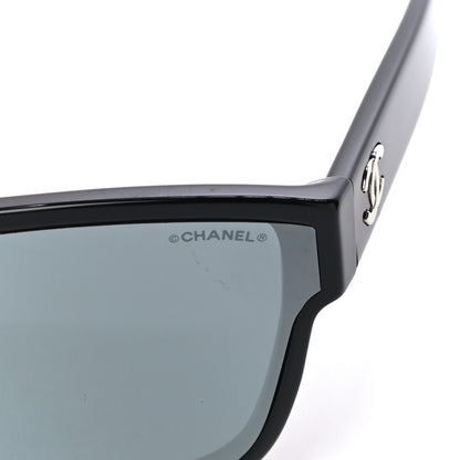Chanel Acetate Butterfly CC Sunglasses 5386 Black 5 of 8