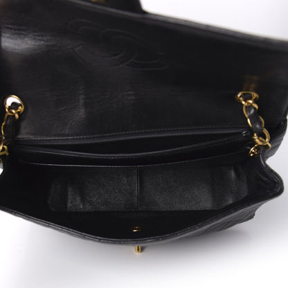 Chanel Lambskin Quilted Medium Single Flap Black 5 of 12