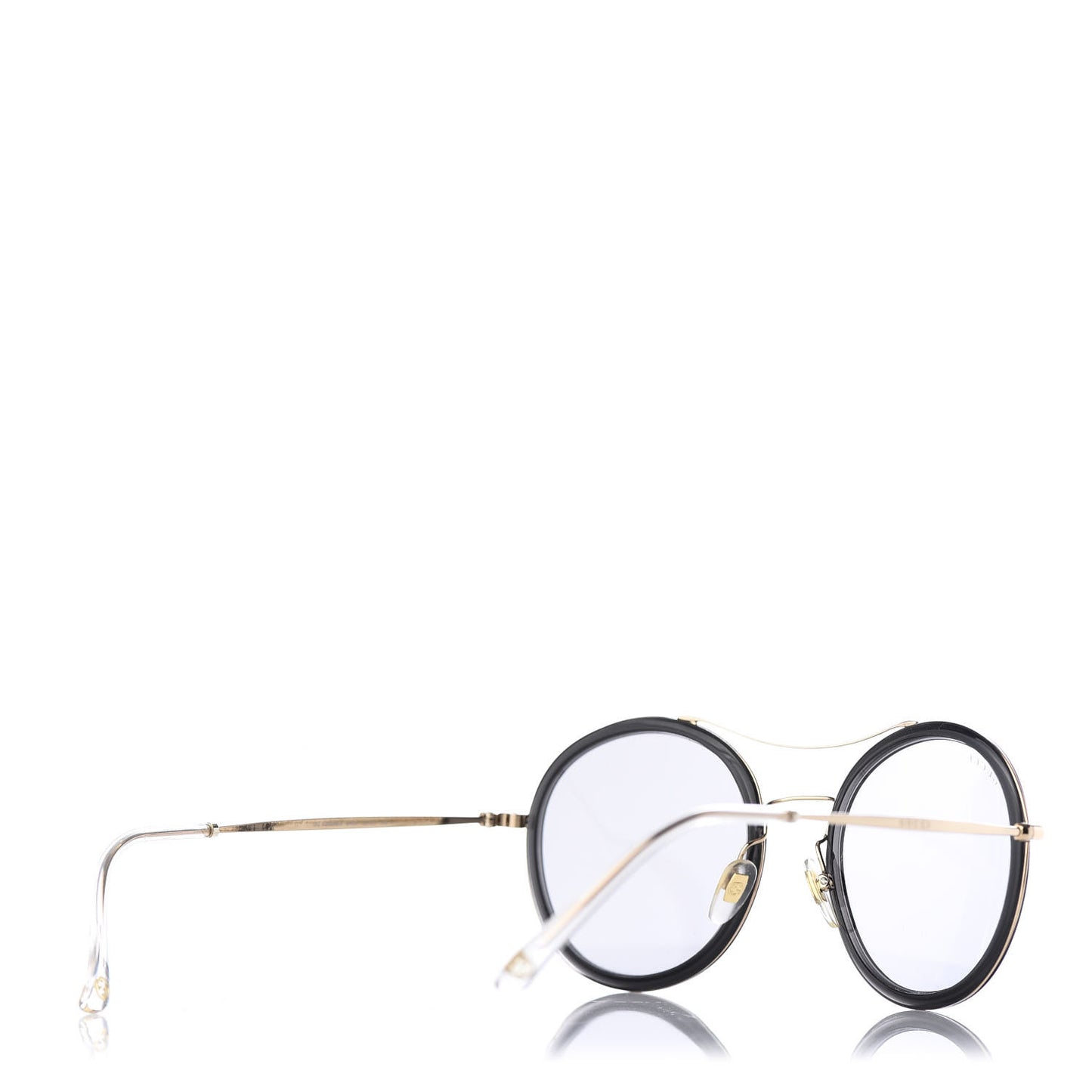 Round Frame Sunglasses GG4252/N/S Black