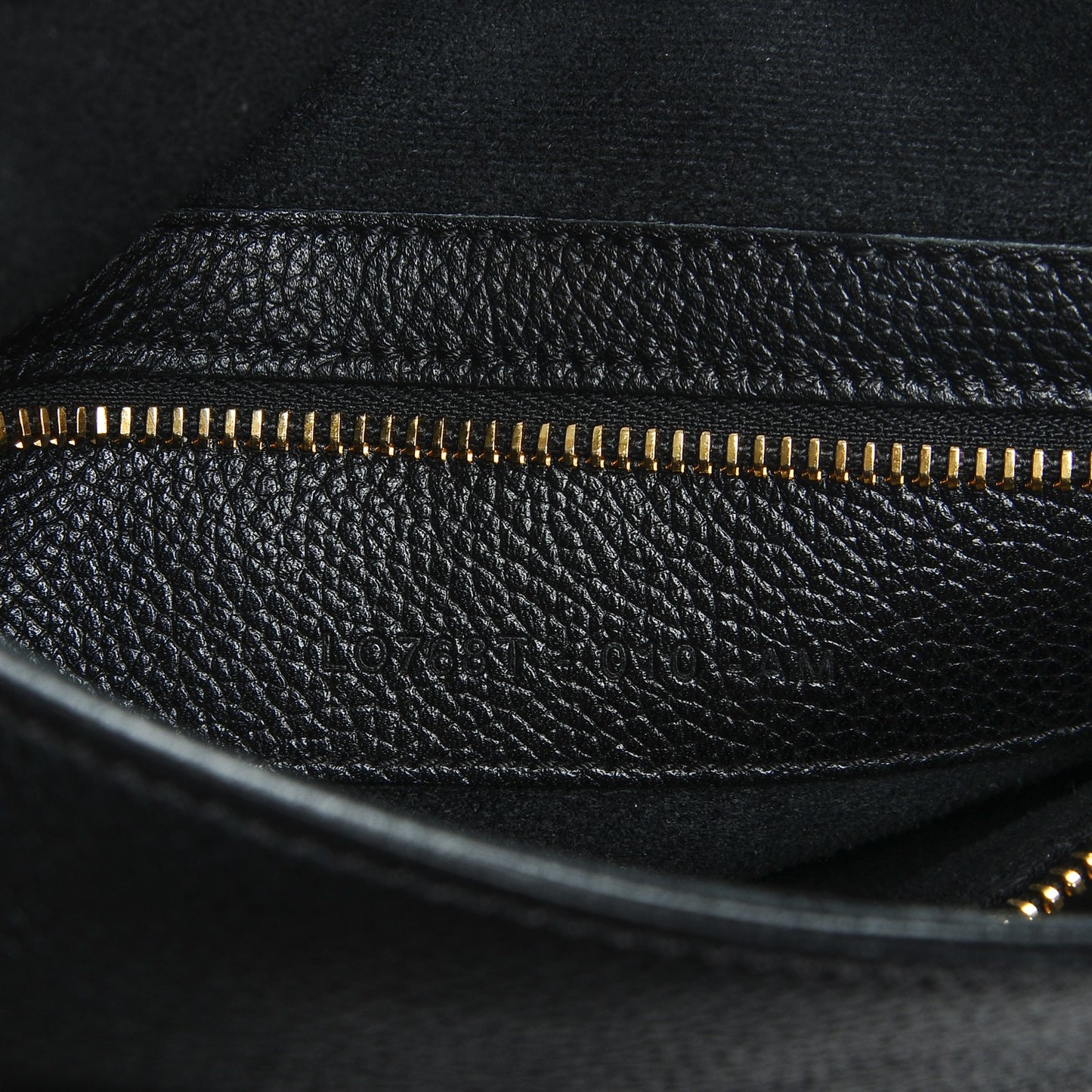 Grained Calfskin Medium Jennifer Crossbody Bag Black