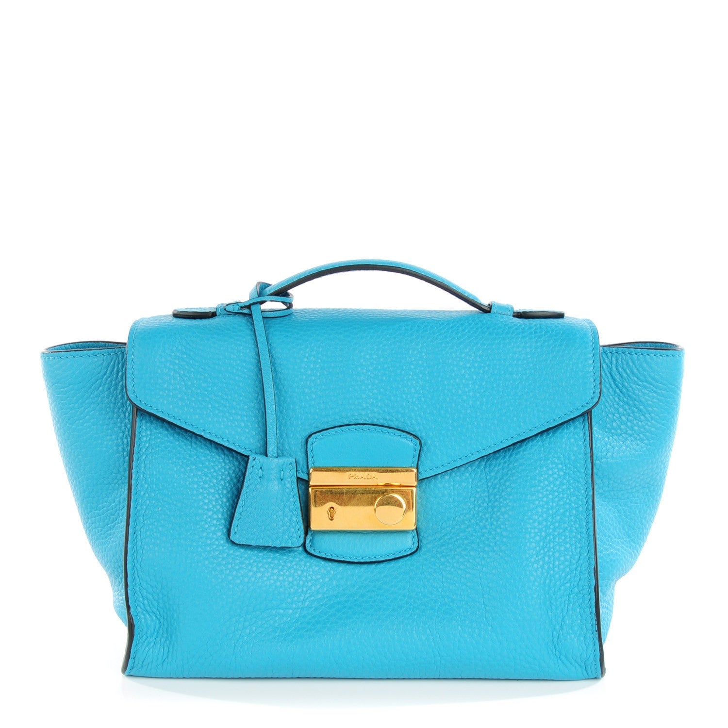 Prada Vitello Daino Twin Pocket Satchel Voyage 1 of 7