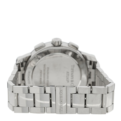 Tiffany Stainless Steel 36mm Atlas Dome Chronograph Quartz Watch 3 of 4