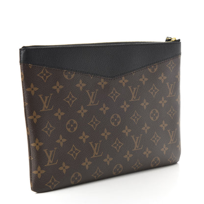 Louis Vuitton Monogram Daily Pouch Black 3 of 10