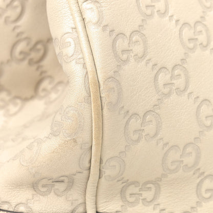 Gucci Guccissima Medium Mayfair Tote Off White 12 of 16