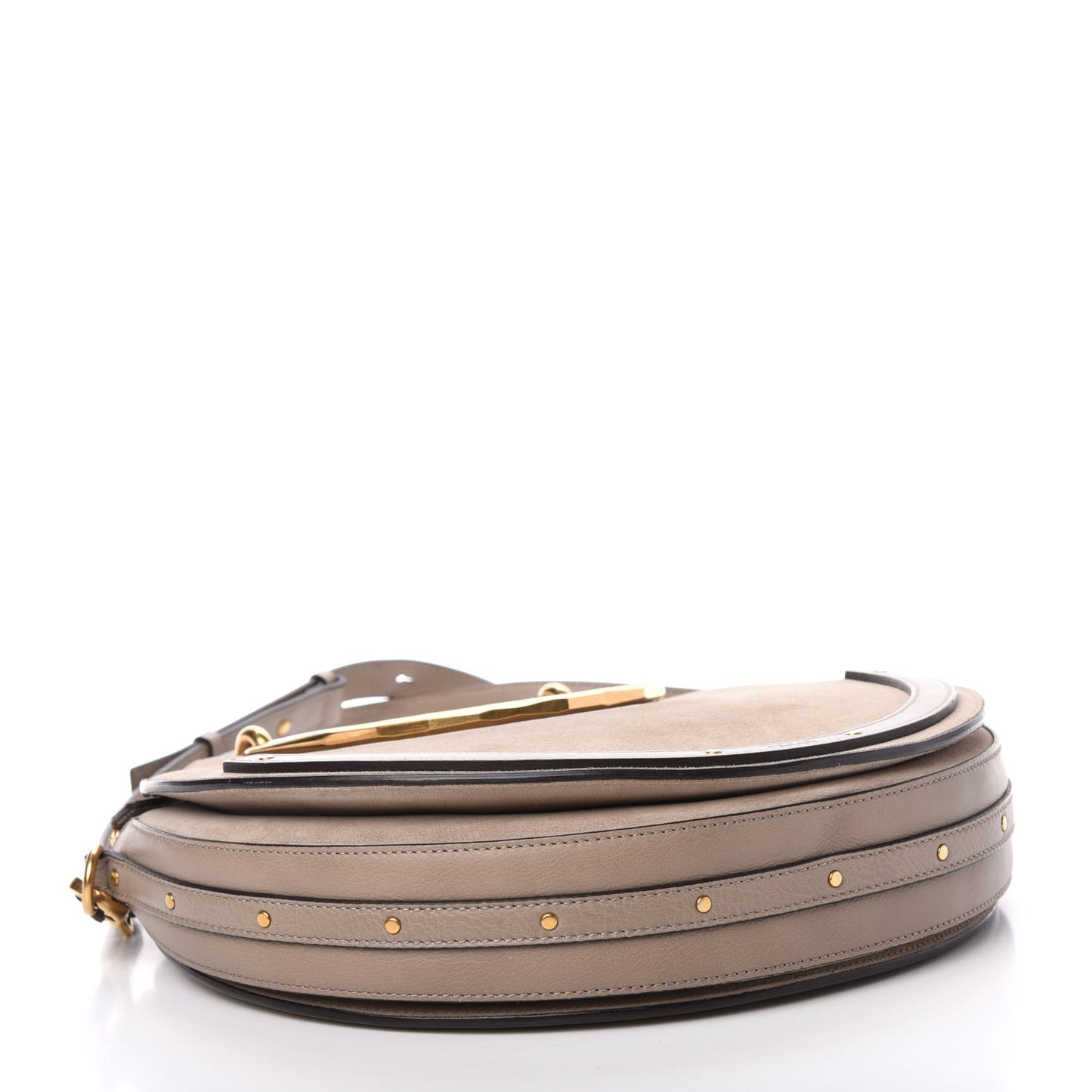 Calfskin Suede Medium Pixie Bag Motty Grey