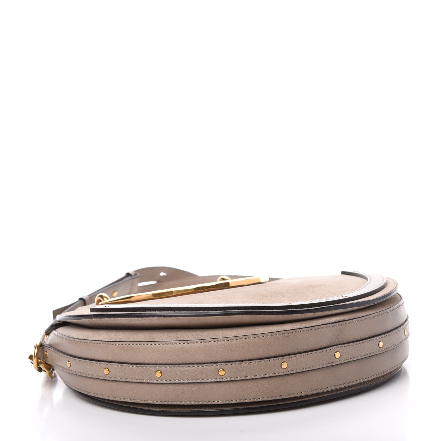 Chloe Calfskin Suede Medium Pixie Bag Motty Grey 4 of 10