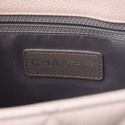 Chanel Caviar Quilted Grand Shopping Tote GST Light Pink 6 of 11