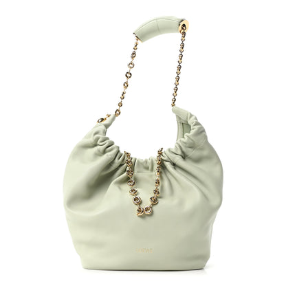 Loewe Mellow Nappa Lambskin Small Squeeze Bag Spring Jade 1 of 9