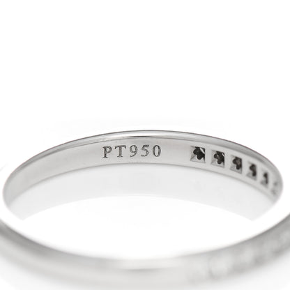 Tiffany Platinum Diamond Half Circle Wedding Band Ring 49 5 5 of 6