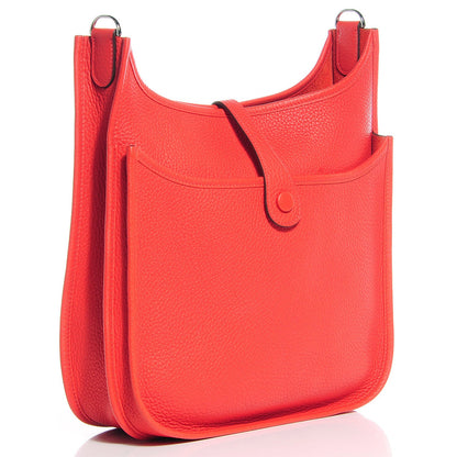 Hermes Taurillon Clemence Evelyne III PM Rose Jaipur 3 of 10