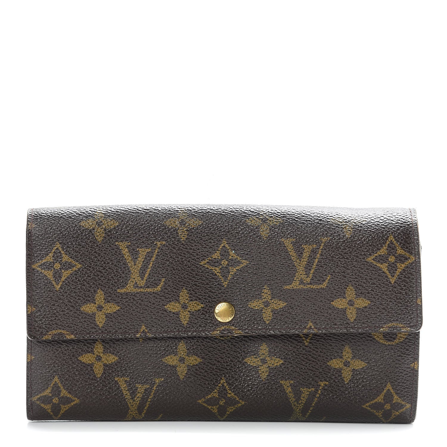 Louis Vuitton Monogram Sarah Wallet 1 of 19