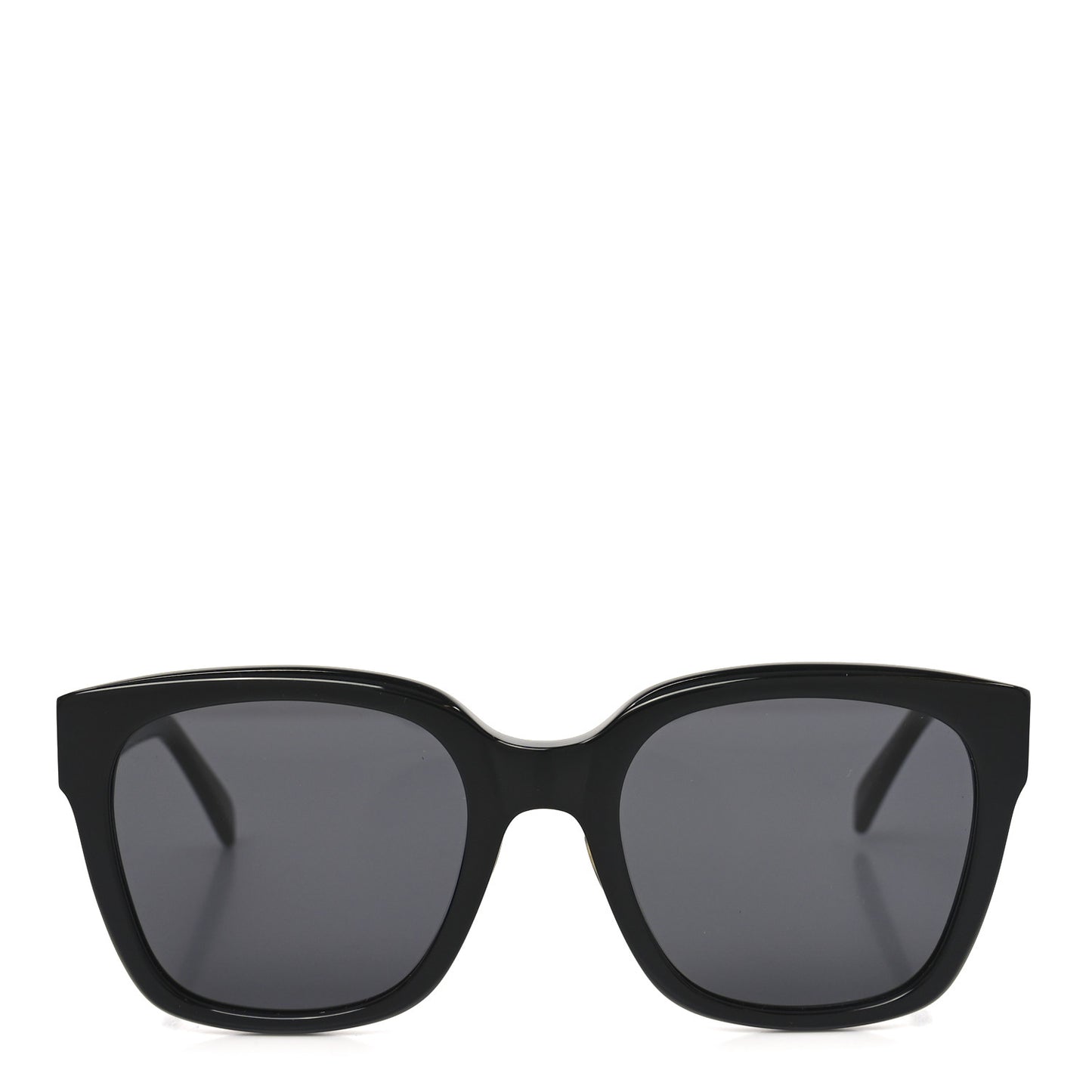 Acetate Triomphe Sunglasses CL40222F Black