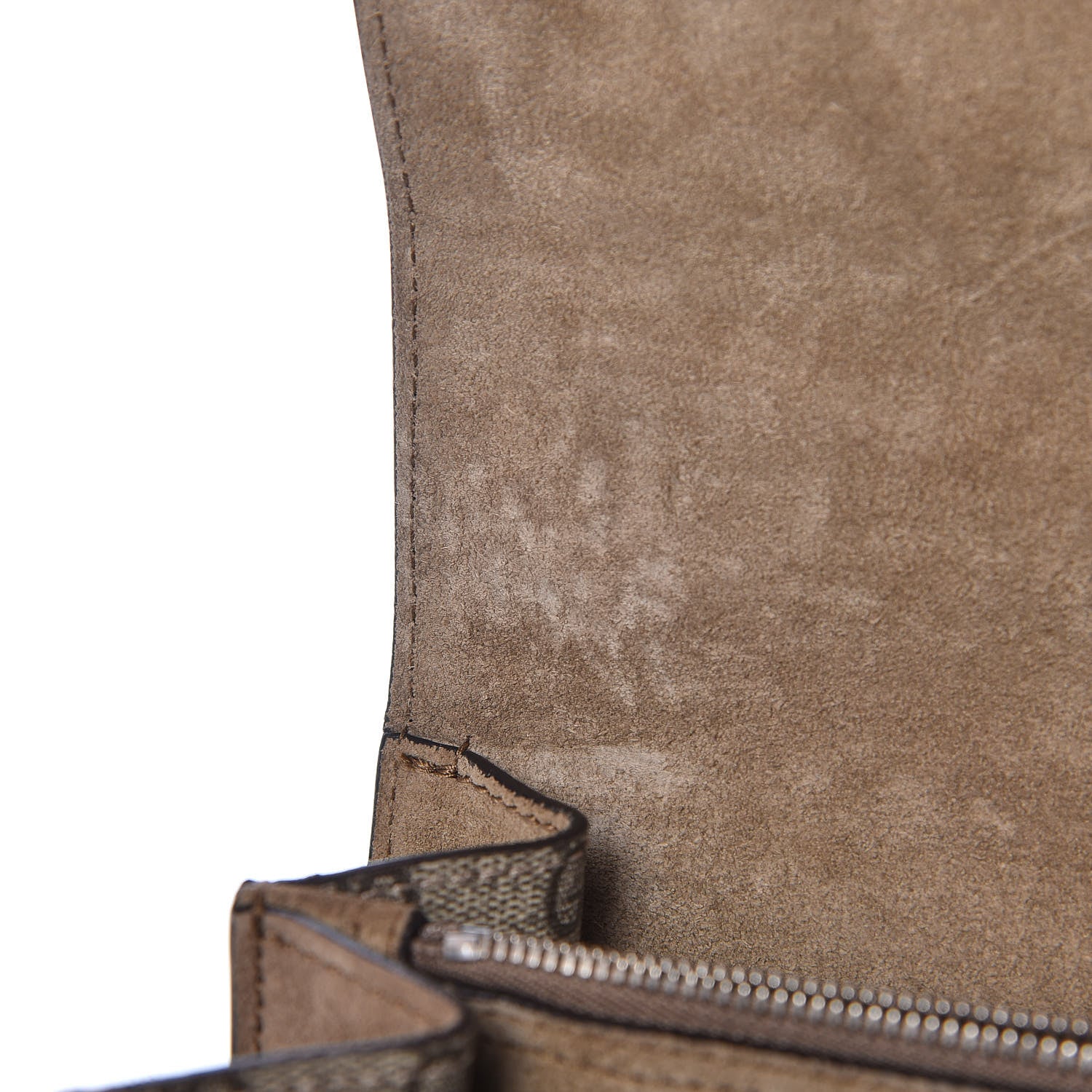 Gucci GG Supreme Monogram Small Dionysus Shoulder Bag Taupe 8 of 12