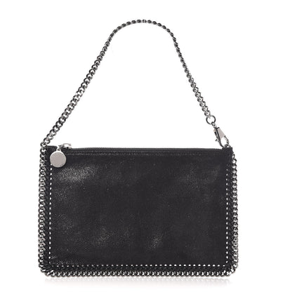 Stella McCartney Shaggy Deer Falabella Clutch Black 1 of 8