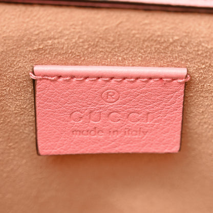 Gucci Wonka Grain Calfskin Mini Diana Tote Bag Wild Rose Fuxia Fluo 6 of 14