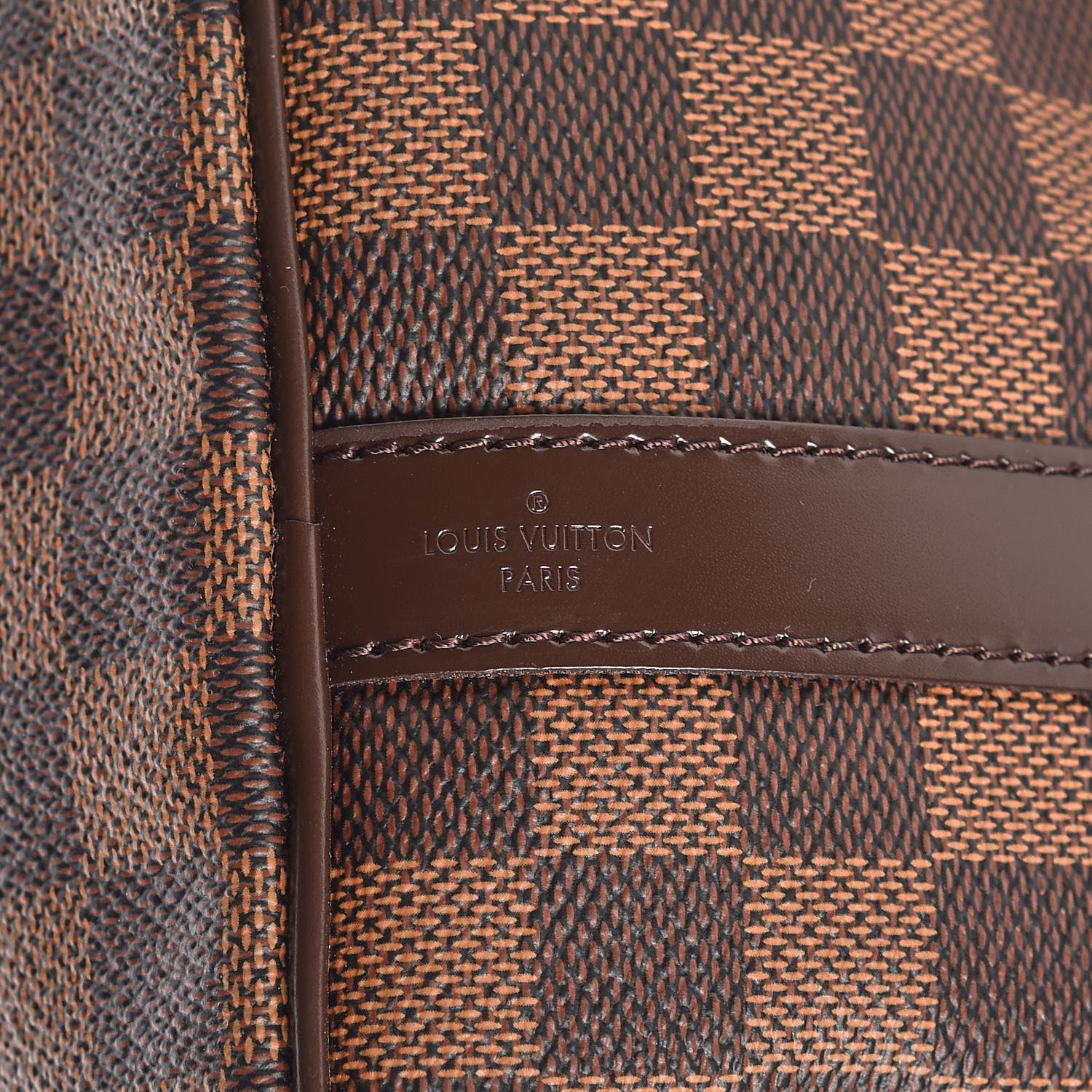Louis Vuitton Damier Ebene Speedy Bandouliere 25 10 of 10