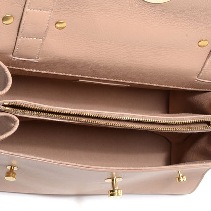 Saint Laurent Calfskin Canvas Small Muse Two Beige 5 of 10