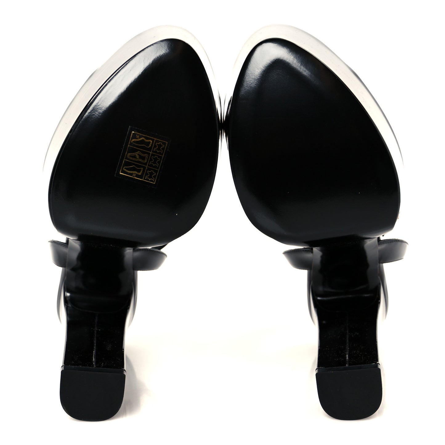 Vernice Grupy Sexy 95 Tanouk Platform Sandals 37.5 Black