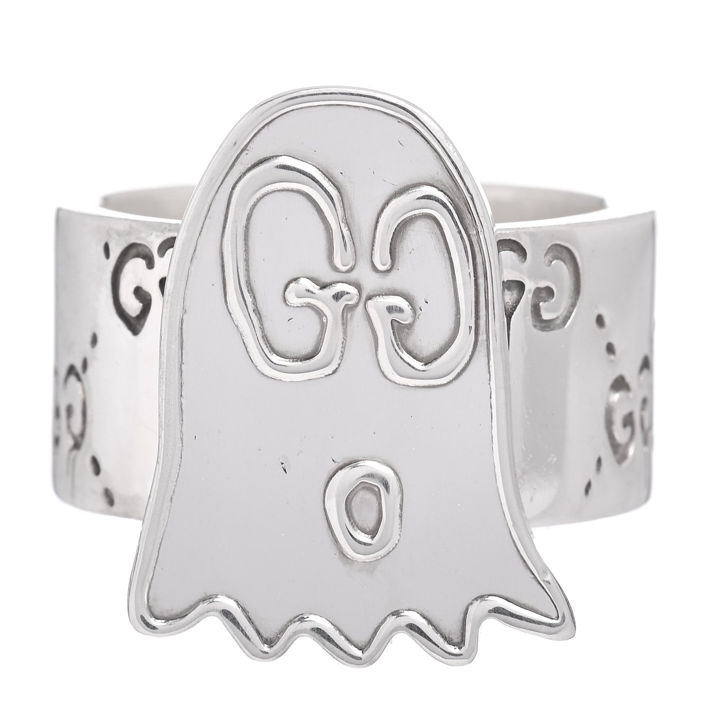 Sterling Silver GucciGhost Ghost Ring 61 9.5