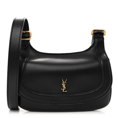 Saint Laurent Smooth Calfskin Small Charlie Shoulder Bag Black 1 of 9