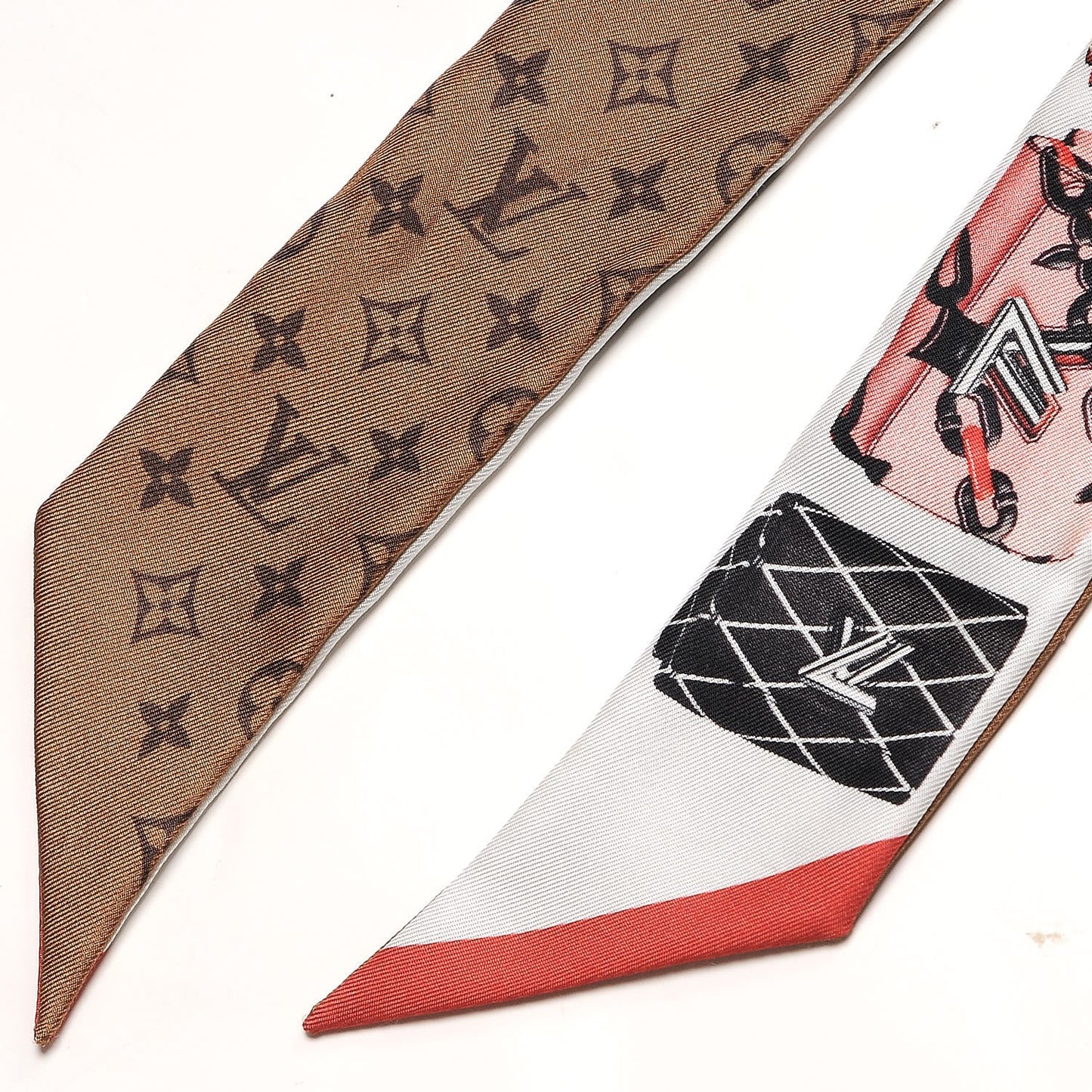 Silk Monogram Tribute To Twist BB Bandeau
