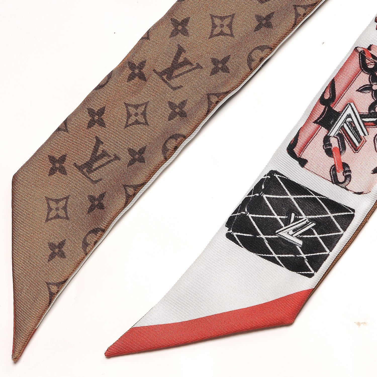 Louis Vuitton Silk Monogram Tribute To Twist BB Bandeau 4 of 4