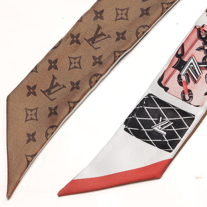 Louis Vuitton Silk Monogram Tribute To Twist BB Bandeau 4 of 4