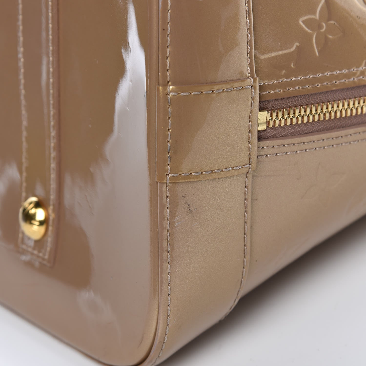 Louis Vuitton Vernis Alma GM Beige Poudre 15 of 22