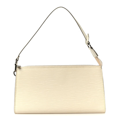 Louis Vuitton Epi Pochette Accessories 24 Ivory 1 of 11