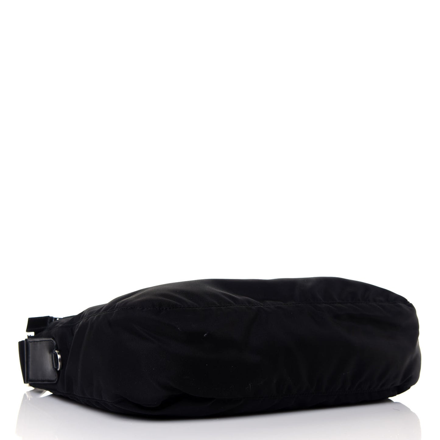 Nylon Vela Messenger Bag Black