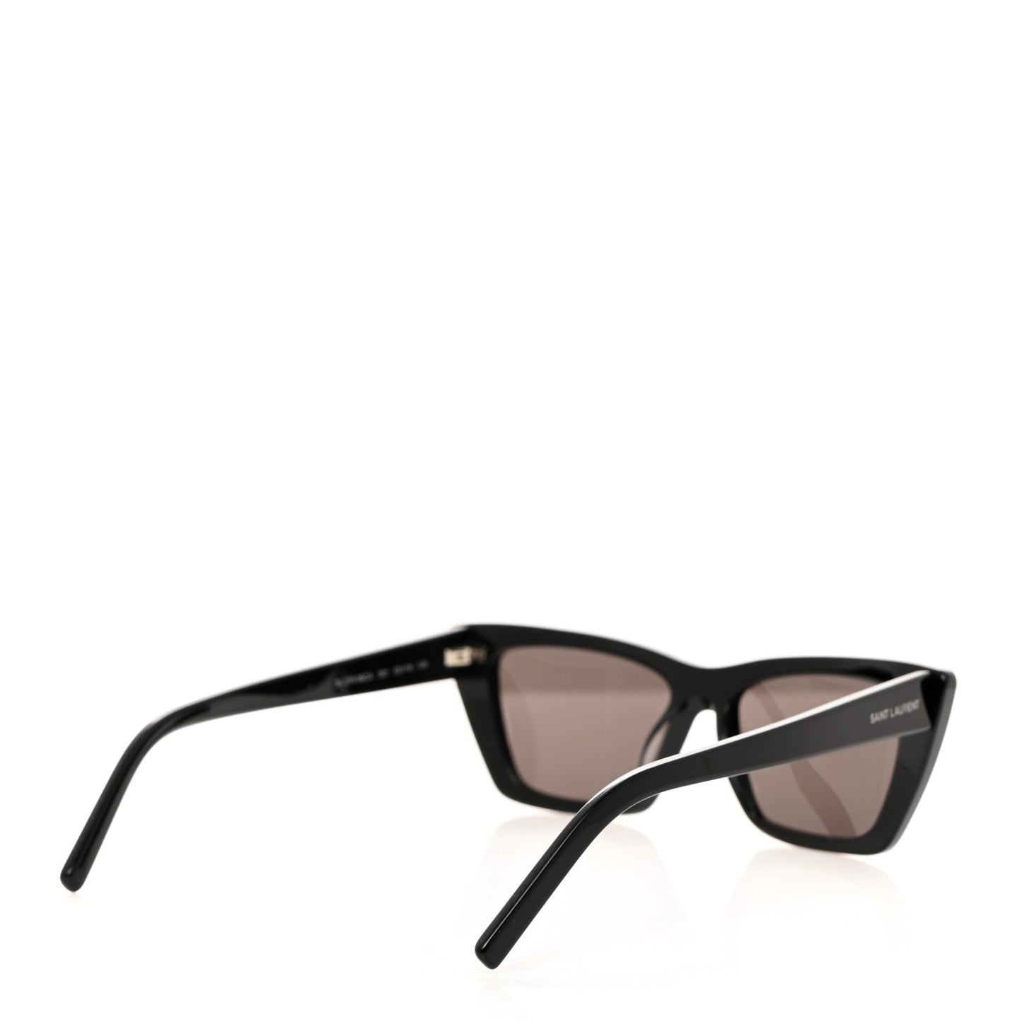 Acetate Mica Cat Eye Sunglasses SL 276 Black