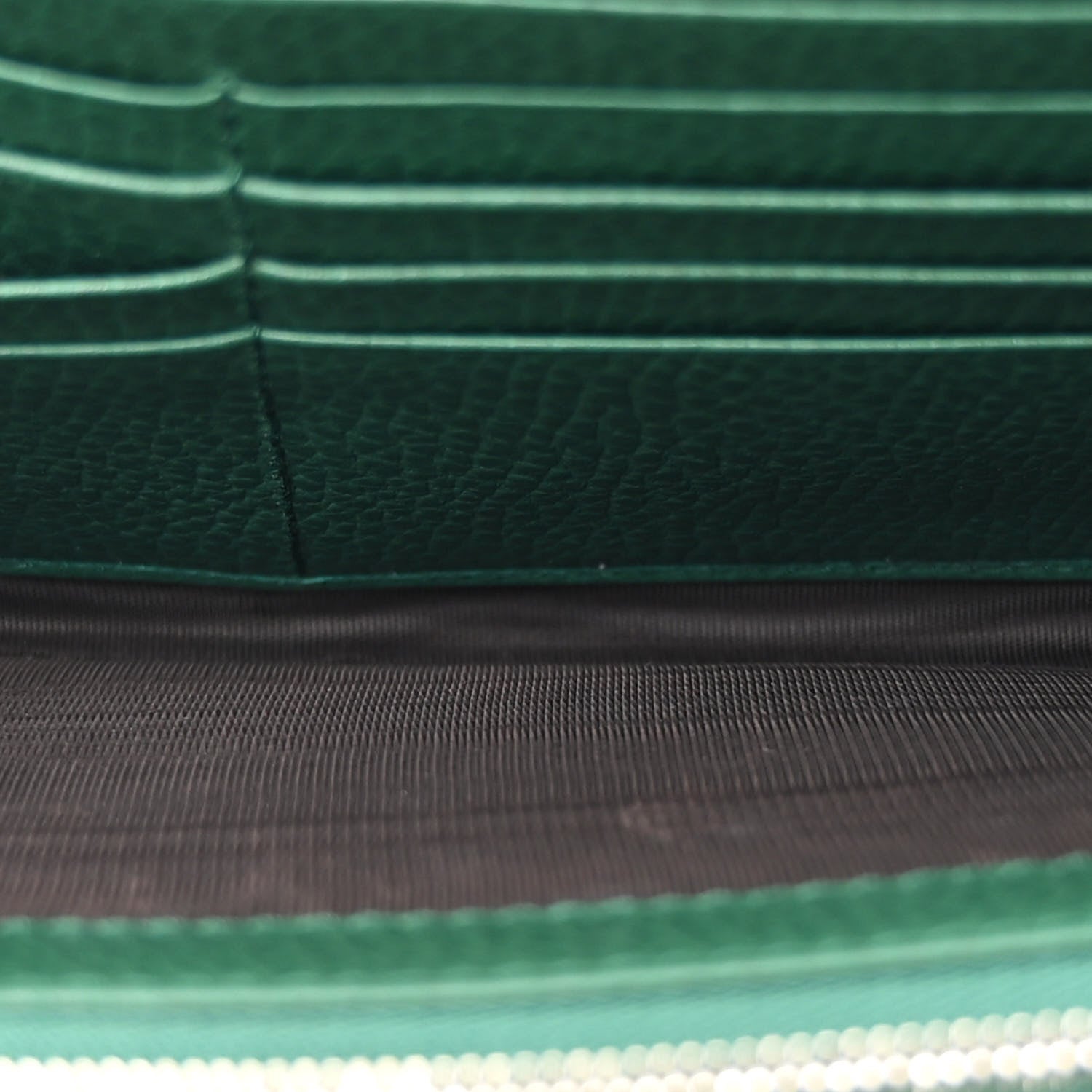 Gucci Calfskin Mini Dionysus Chain Wallet Emerald 5 of 12
