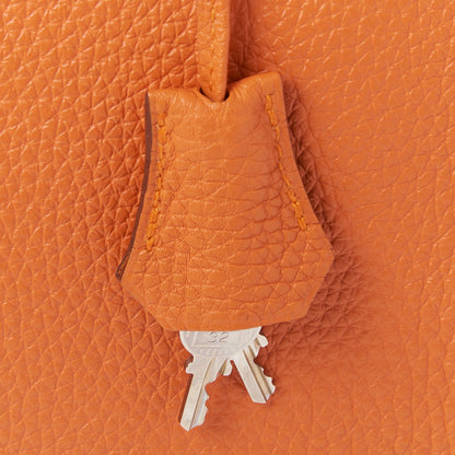 Hermes Togo Kelly Retourne 35 Orange 31 of 32