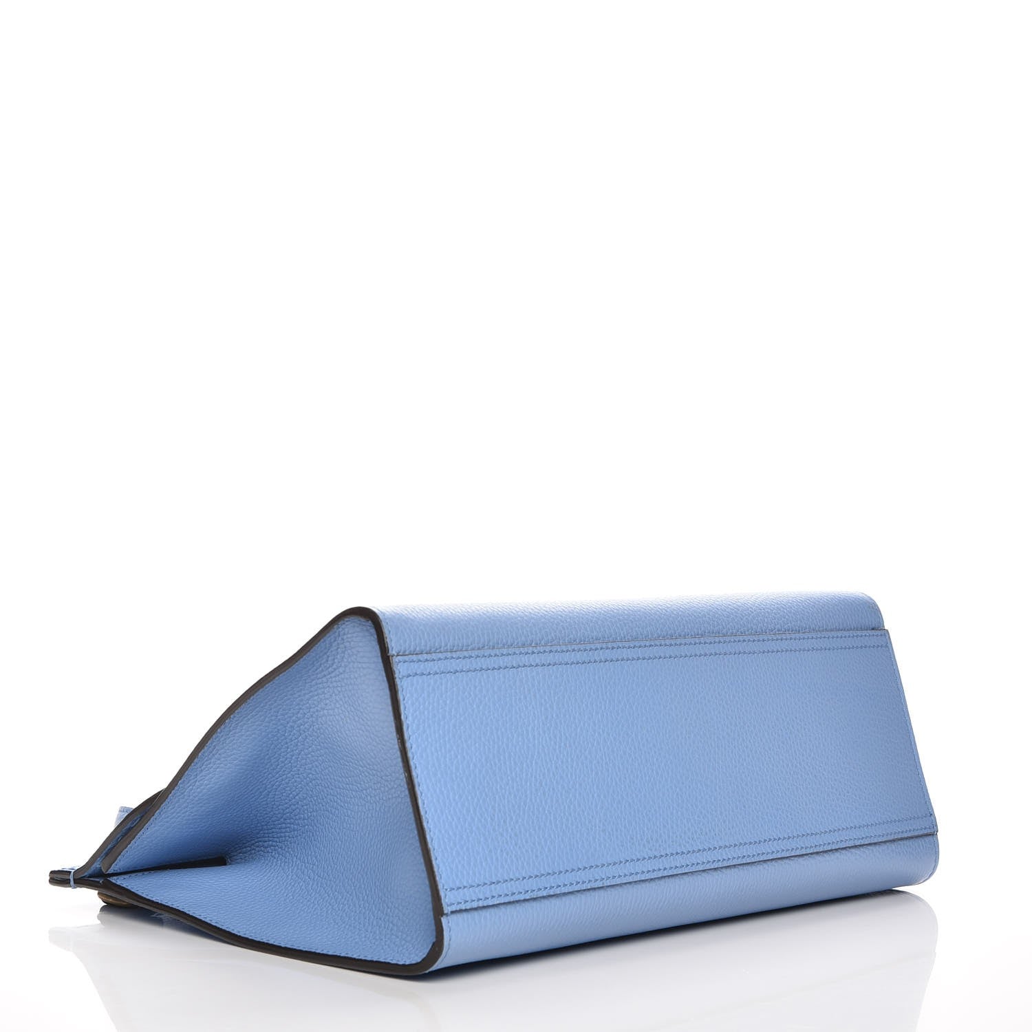 Gucci Calfskin Small GG Marmont Top Handle Bag Clear Sky Blue 5 of 8