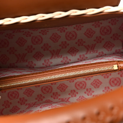 Louis Vuitton Rattan Calfskin Capucines BB Tan 5 of 10