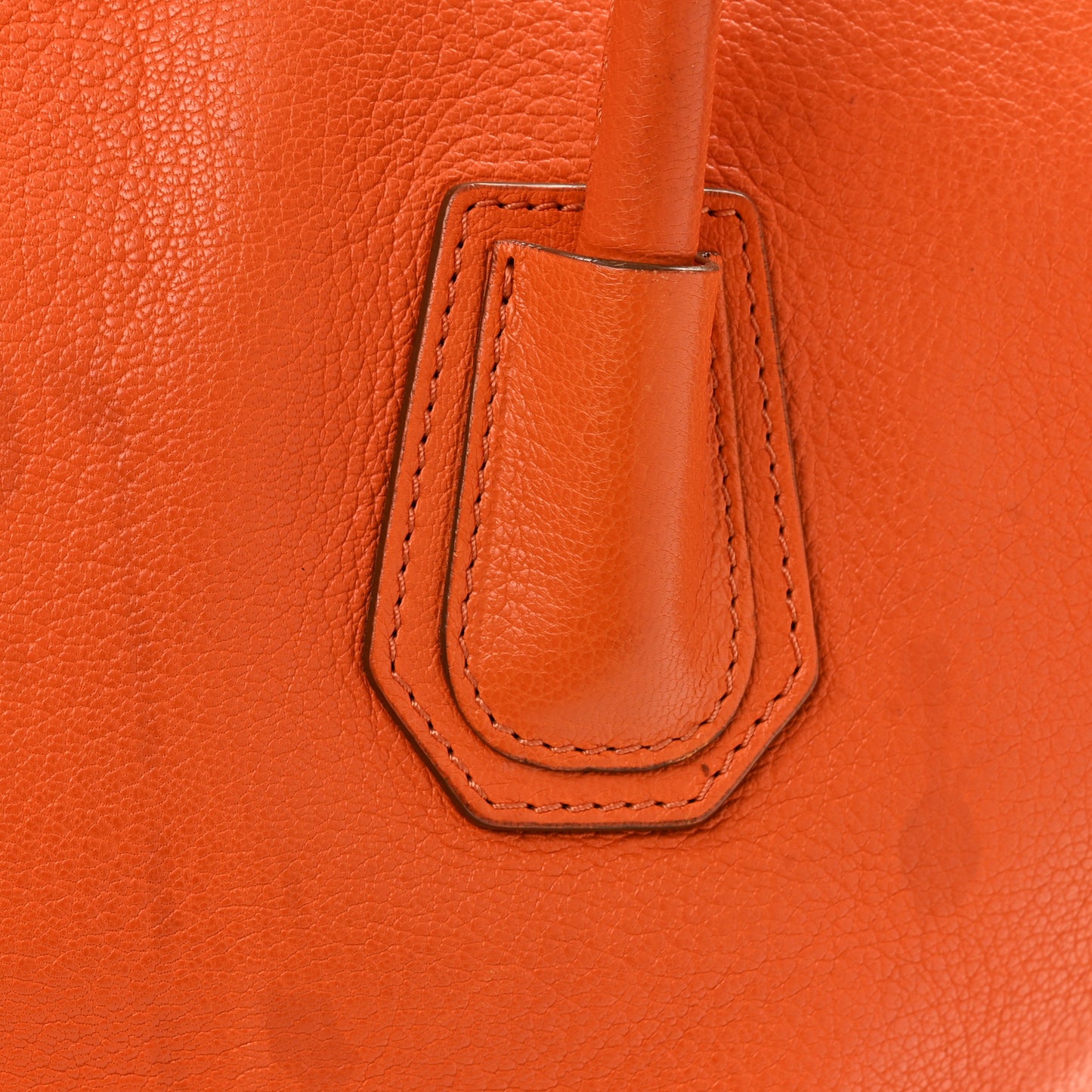 Sugar Goatskin Medium Antigona Orange